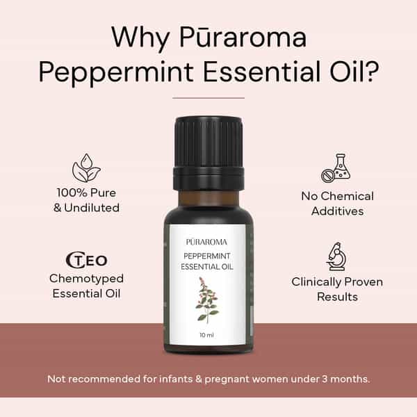 Puraroma Peppermint Essential Oil - 10 Ml