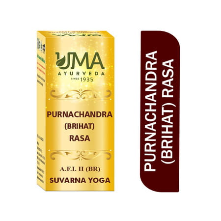 Uma Ayurveda Purnchandra Ras (Vrahat) Ayurvedic Tablets 10 Tab