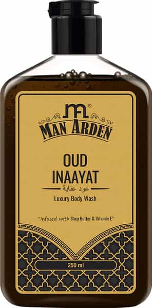 Man Arden Oud Inaayat Luxury Body Wash Infused With Shea Butter & Vitamin E 250Ml
