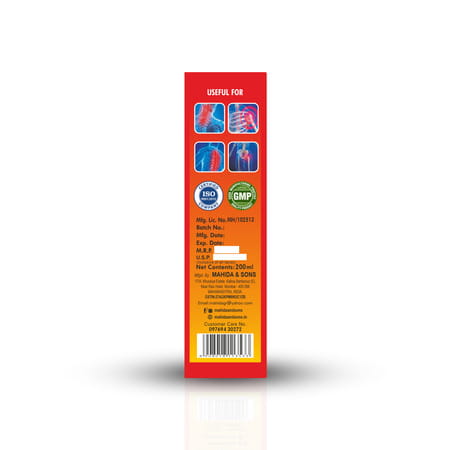 Mahida's Sukoon Massage Oil (Instant Relief) 200 Ml