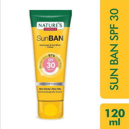 Nature'S Essence Sunban Sunscreen Spf30 120ml (Pack Of 2)