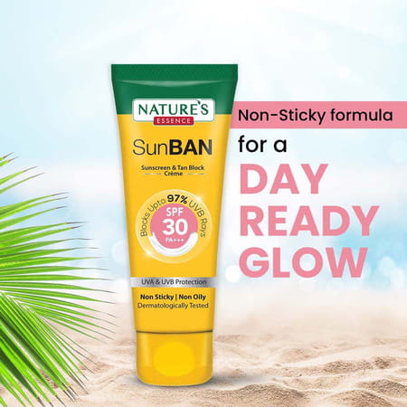 Nature's Essence Sunban Sunscreen Spf30 120Ml (Pack Of 2)