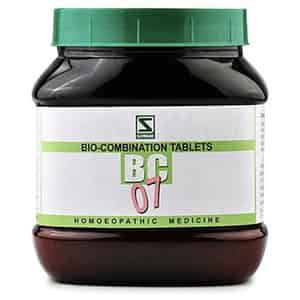 Dr. Willmar Schwabe India Bio-combination 07 (bc 07) Tablet 550 No's