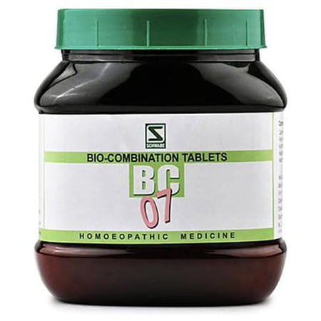 Dr. Willmar Schwabe India Bio-Combination 07 (Bc 07) Tablet 550 No'S
