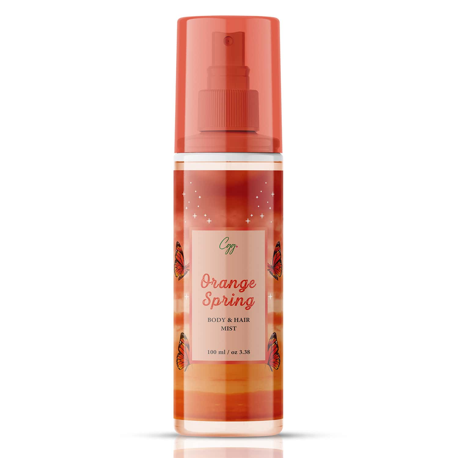 Cgg Cosmetics Orange Spring Body& Hair Mist 100 Ml