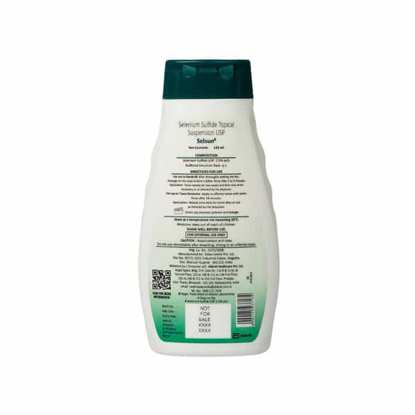 Selsun Suspension Anti Dandruff Shampoo 120Ml X Pack Of 3