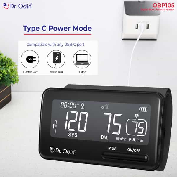 Blood Pressure Monitor Obp105 Pulse Point 360