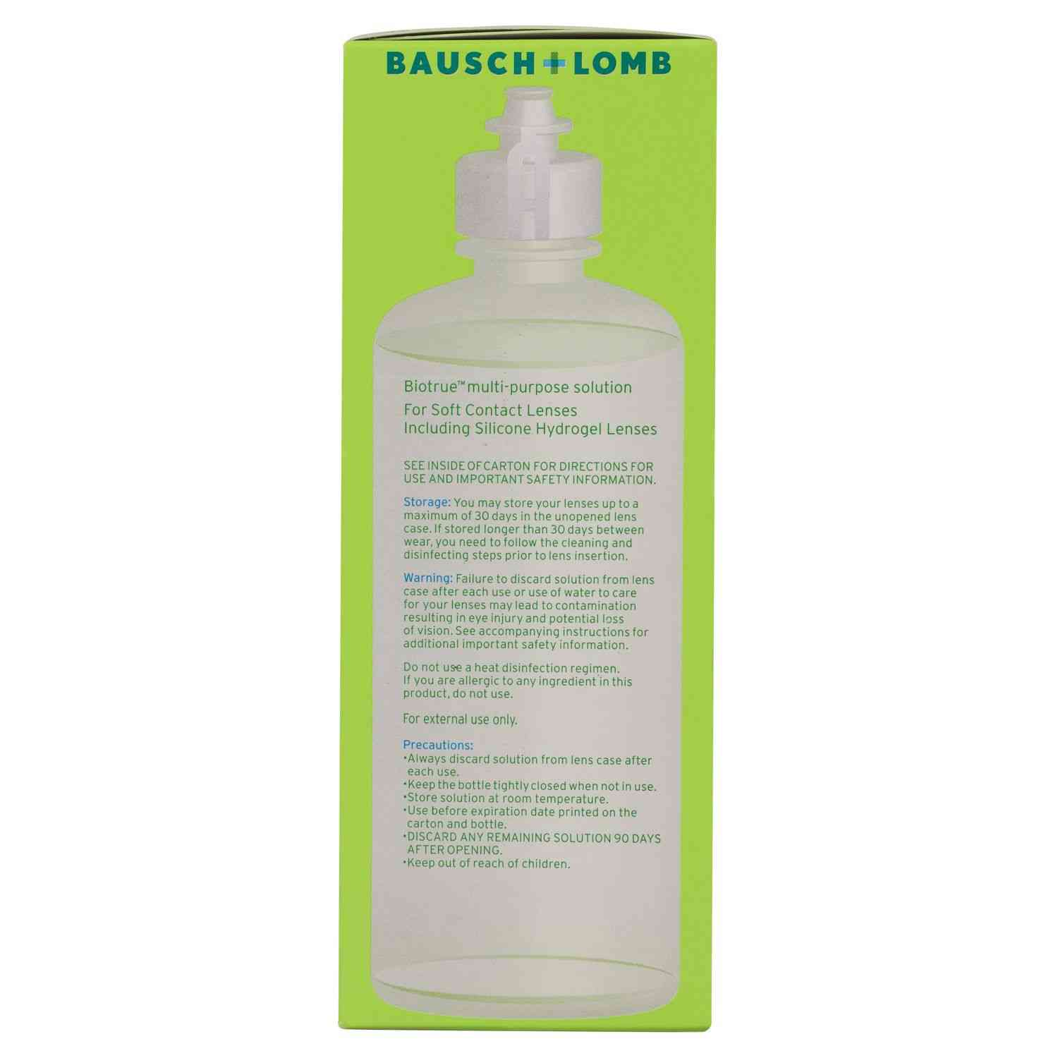 Buy Bausch & Lomb Biotrue Bottle Of 300 Ml Liquid Online & Get Upto 60% ...