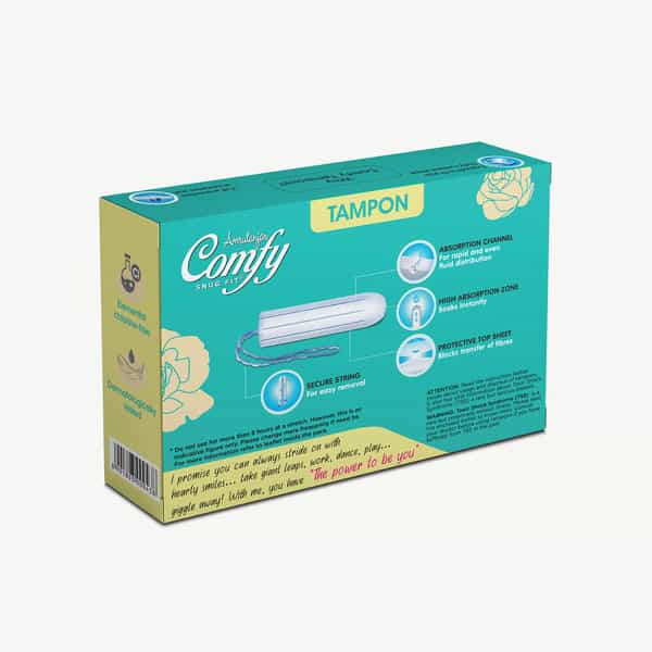 Amrutanjan Comfy Snug Fit Regular Box Of 16 Tampons