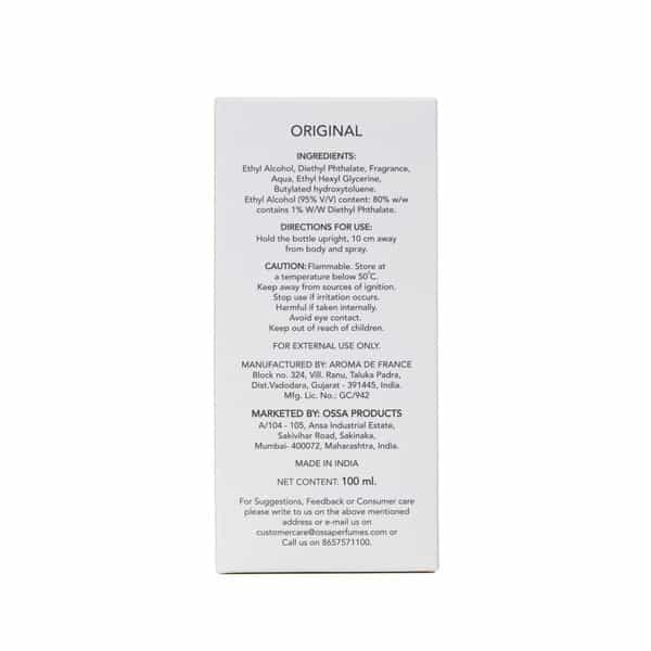Ossa Magnet Original Unisex Eau De Parfum With Lemon | Mandarin | Cardamom | Woody | Patchouli 100Ml