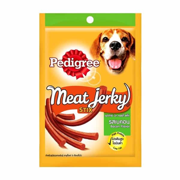 Pedigree Meat Jerky Stix Bacon Dog Food 60 Gm