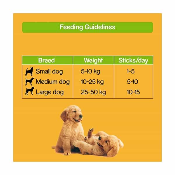 Pedigree Meat Jerky Stix Bacon Dog Food 60 Gm