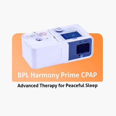 Bpl Medical Technologies Harmony Prime Cpap With Yn-03 Nasal Mask|Auto Pressure