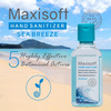 Maxisoft Sea Breeze Hand Sanitizer Gel | Aloe Vera Lemon & Neem (60 Ml Pack Of 12)