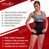 Musclexp Drfitness+ Sweat Belt For Men And Women | Weight Loss | Tummy Trimming | 44" (Black)
