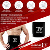 Musclexp Drfitness+ Sweat Belt For Men And Women | Weight Loss | Tummy Trimming | 44" (Black)