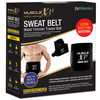 Musclexp Drfitness+ Sweat Belt For Men And Women | Weight Loss | Tummy Trimming | 44" (Black)