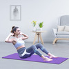 Beatxp Purple Color (6Mm) Yoga Mat With Carry Strap|Textured Surface |High Resilience Exercise Mat