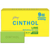 Cinthol Lime Bath Soap - 100G (Pack Of 9) | Lemony Deo Fragrance | Grade 1 Soap | For All Skin Types