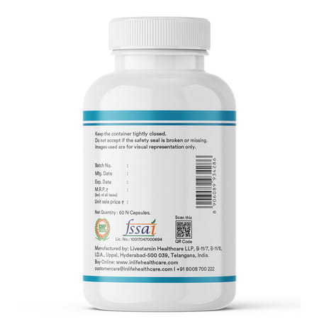 Inlife Marine Magnesium Supplement 1060mg |Muscle Function | Metabolism & Daily Wellness | 60 N