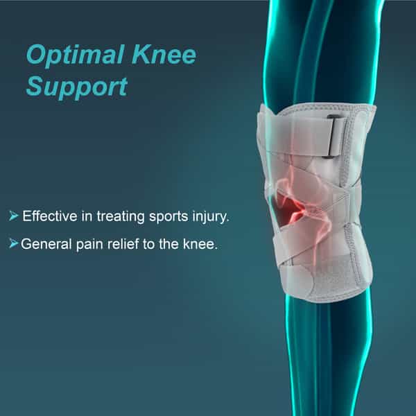 Tynor Oa Knee Support (Neo) Grey Left Medium 1 Unit