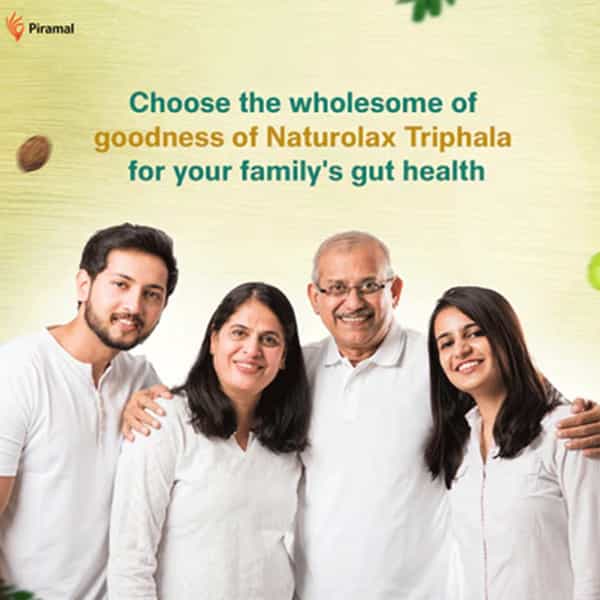 Naturolax A Triphala Ayurvedic Solution Relieves Constipation & Bloating Bottle Of 60 Tablets