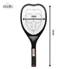 Dudki Rechargeable Anti Mosquito Racquet Insect Killer Bat With 6 Months Warranty & Led Light