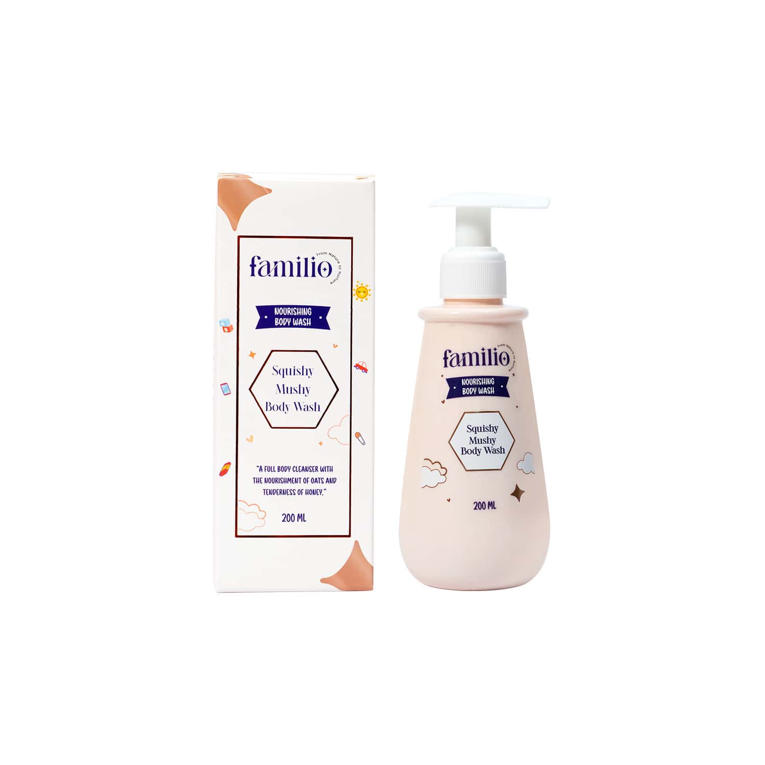 Familio Squishy Mushy Body Wash - 200ml