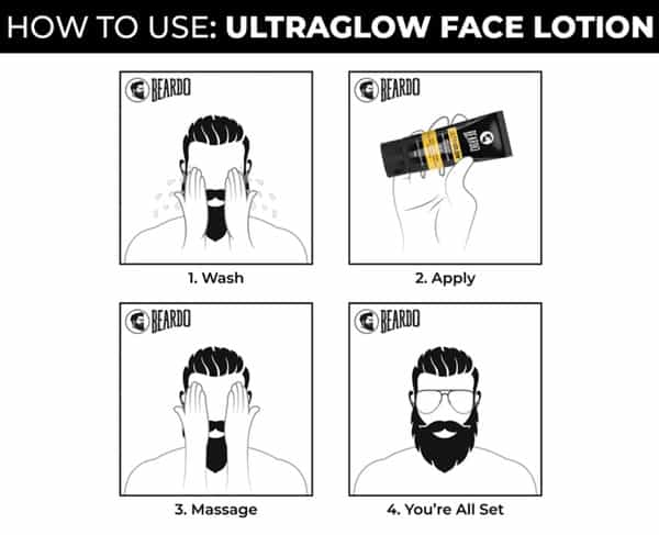 Beardo Ultraglow All In 1 Mens Face Lotion - 100 Gm