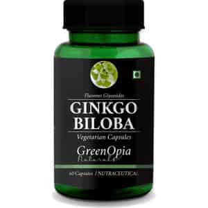 Greenopia Ginkgo Biloba 60 Vegetarian Capsules