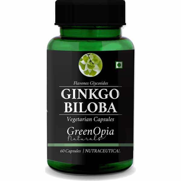 Greenopia Ginkgo Biloba 60 Vegetarian Capsules