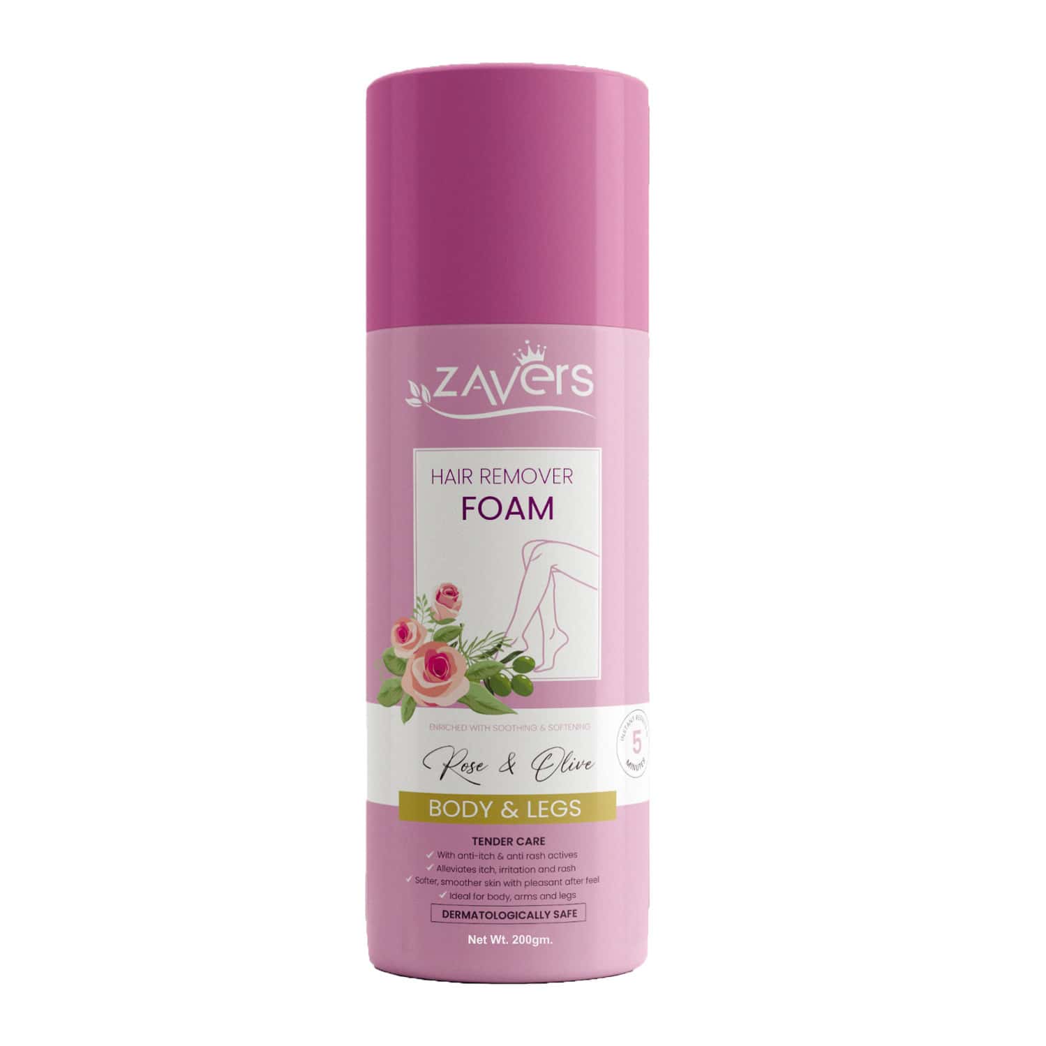 Zavers Hair Remover Foam For Women 200ml