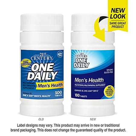21st Century One Daily Men'S Health Tablets | 100 Count
