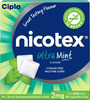 Nicotex 2Mg Ultra Mint Flavour Sugar Free Strip Of 9 Nicotine Gums