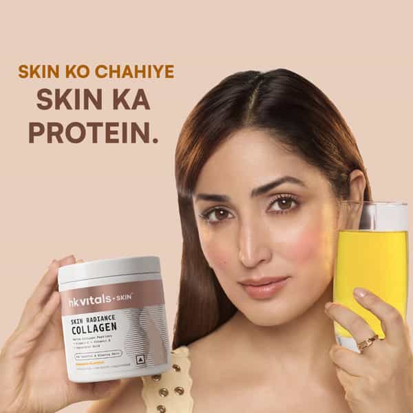 Hk Vitals Marine Collagen Supplements (Mango | 200G) |Vitamin C | E