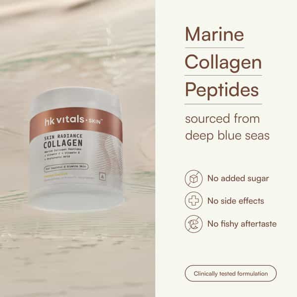 Hk Vitals Marine Collagen Supplements (Mango | 200G) |Vitamin C | E