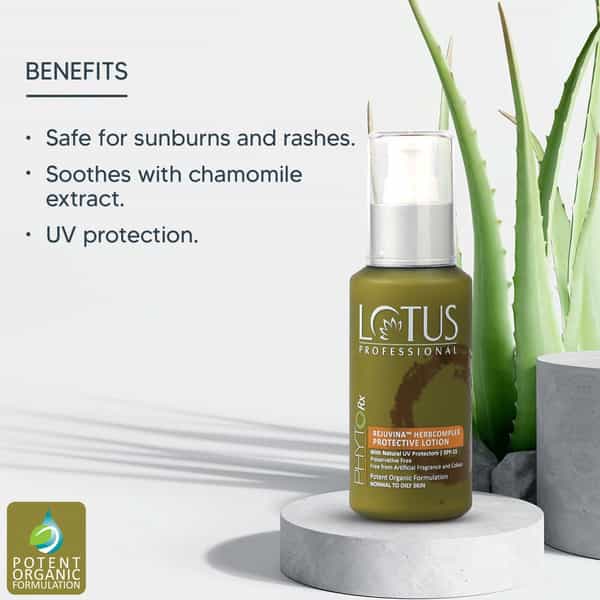Lotus Professional Phytorx Rejuvina Herbcomplex Protective Lotion Aloe Vera - 100G