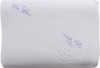 The White Willow Cervical Orthopedic Memory Foam Small Contour Neck Support Bed Pillow Multi