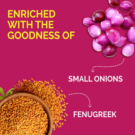 Meera Anti Dandruff Shampoo | With Goodness Of Small Onion And Fenugreek | 650ml