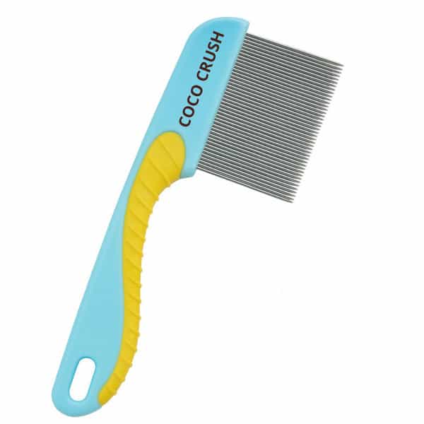 Coco Crush Lice & Nits Removal Long-Handle Comb | Close-Set Teeth | Gentle | Precise Tooth Design