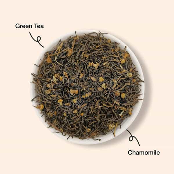 The Infused Kettle Chamomile Green Tea (50 Gms)
