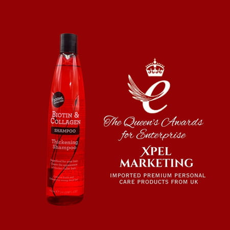 Xpel Marketing Biotin & Collagen Shampoo 400ml