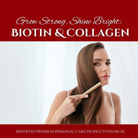 Xpel Marketing Biotin & Collagen Shampoo 400ml