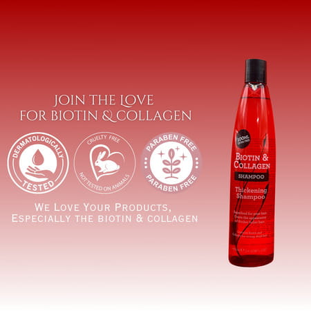Xpel Marketing Biotin & Collagen Shampoo 400ml