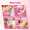 Veet Professional Waxing Strips Kit For Sensitive Skin | Almond Oil & Cornflower Scent 20 Strips