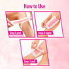 Veet Professional Waxing Strips Kit For Sensitive Skin | Almond Oil & Cornflower Scent 20 Strips
