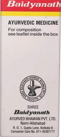 Baidyanath Lokhnath Ras Brihat Helps In Keep Vata And Pitta Dosha Balanced 80 Tablets.