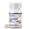 Inlife Extra Virgin Cold Pressed Coconut Oil Capsules 500Mg 60 Vegetarian Capsules