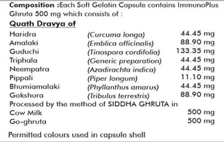 Way2herbal Immunoplus - 30 Capsule Pack Of 2