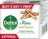 Dettol & Moms Bathing Soap Sandal - 75Gm ( Buy 3 Get 1 )